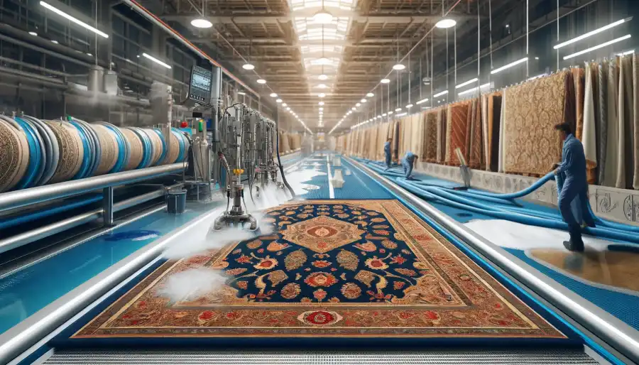 تصویر دستگاه قالیشویی منطقه ۱۰