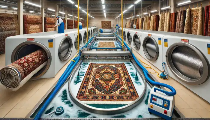 تصویر دستگاه قالیشویی در تهرانسر