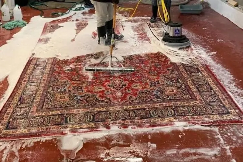 قالیشویی در گیشا
