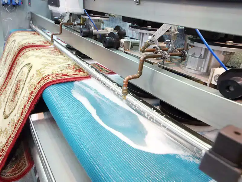 تصویر ماشین آلات کارخانه قالیشویی ایوانک