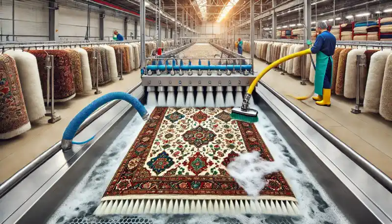 تصویر قالیشویی محدوده مرزداران