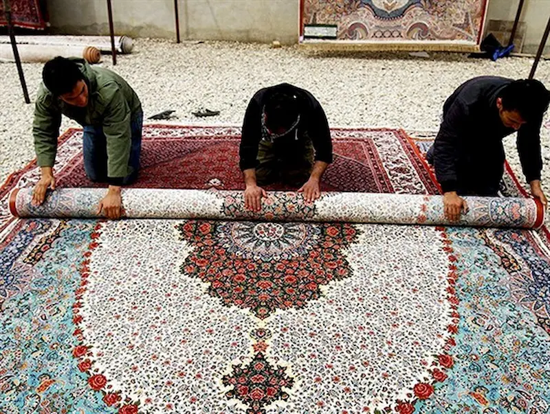 قالیشویی در شهران